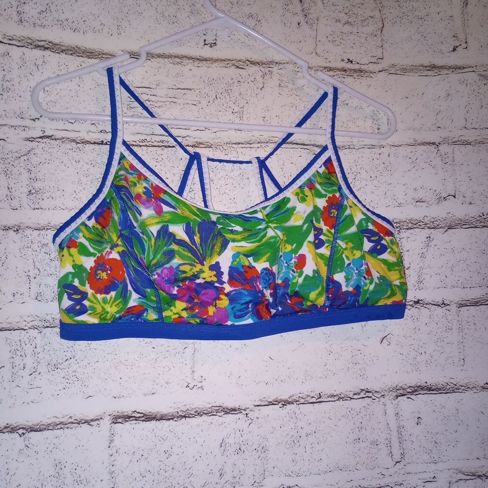 Land’s End Top 1 Piece Athletic Swimsuit size Large (14)